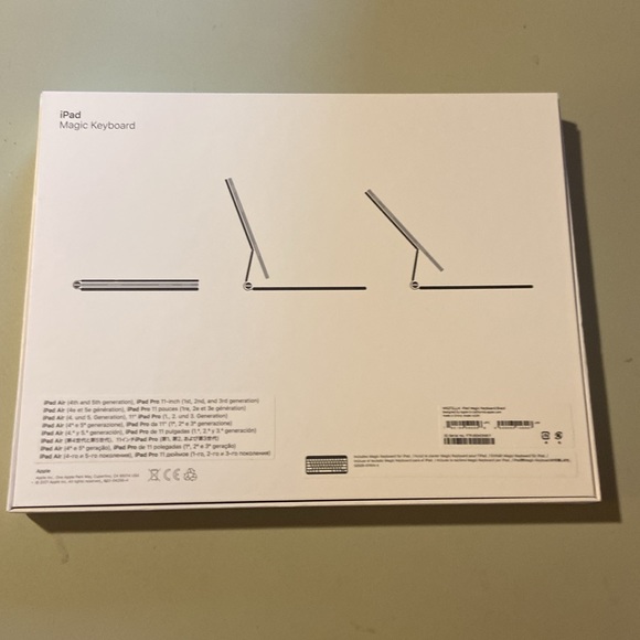 Apple Magic Keyboard only; iPad Keyboard case for iPad Pro 11-inch and iPad Pro - Picture 4 of 5